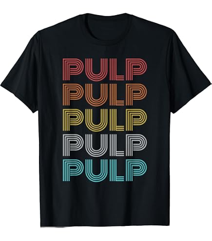 Amazon.com: Pulp T-Shirt : Clothing, Shoes & Jewelry